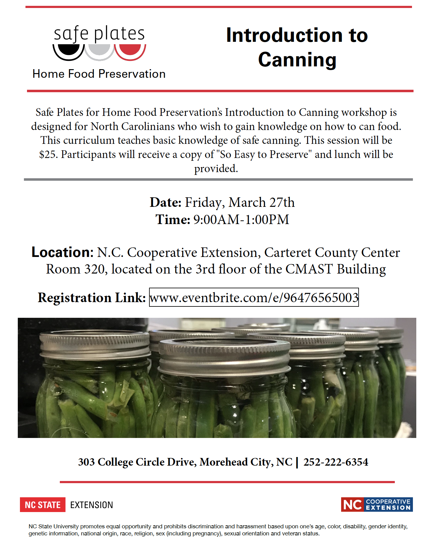 Food Preservation - Cooperative Extension: Food & Health