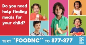 Info finding meals for your child