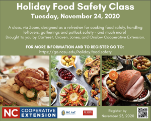 Holiday Food Safety Flyer