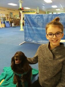 Bethany and her dog, Melody