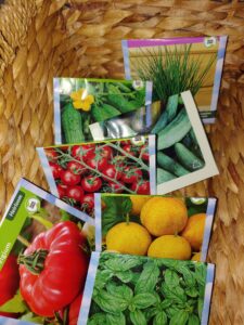 Selection of seed packets