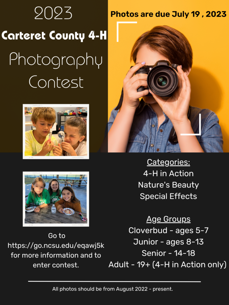 2023 Carteret County 4-H Photography Contest