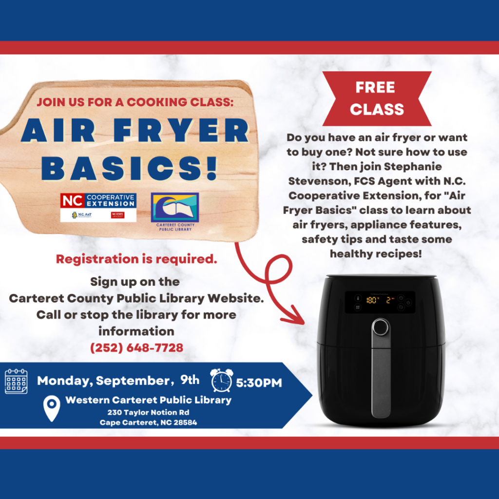 Air Fryer Basics Class Info