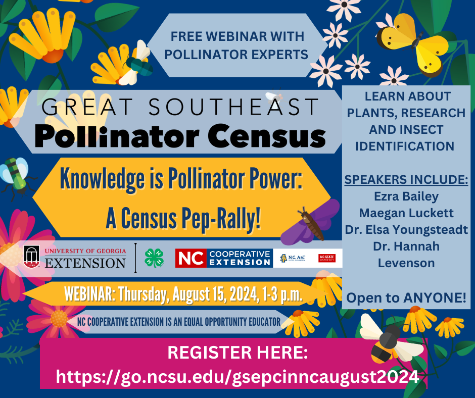 Great Southeast Pollinator Census Info