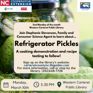 Refrigerator Pickles Class Flier